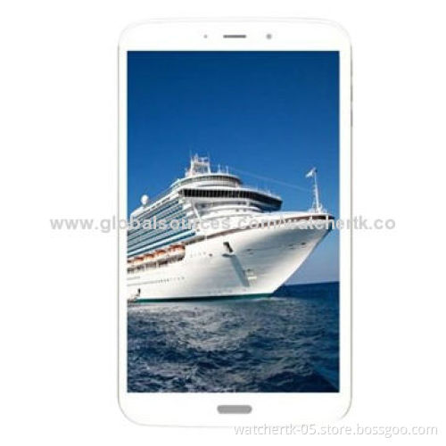 GOLD 8 inch Quad core 3G Tablet PC with IPS Screen/GPS/Bluetooth/Dual Cameras (2.0/5.0MP)/1GB/16G